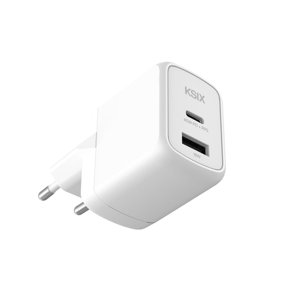 Wandladegerät KSIX Weiß 45 W