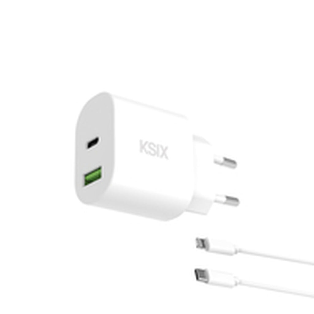 Wandladegerät KSIX Weiß 20 W