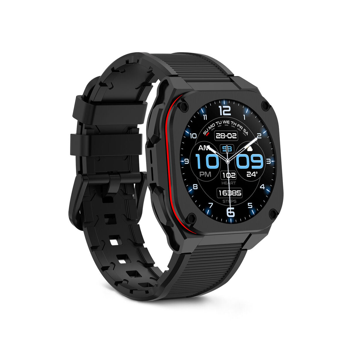 Smartwatch KSIX Schwarz
