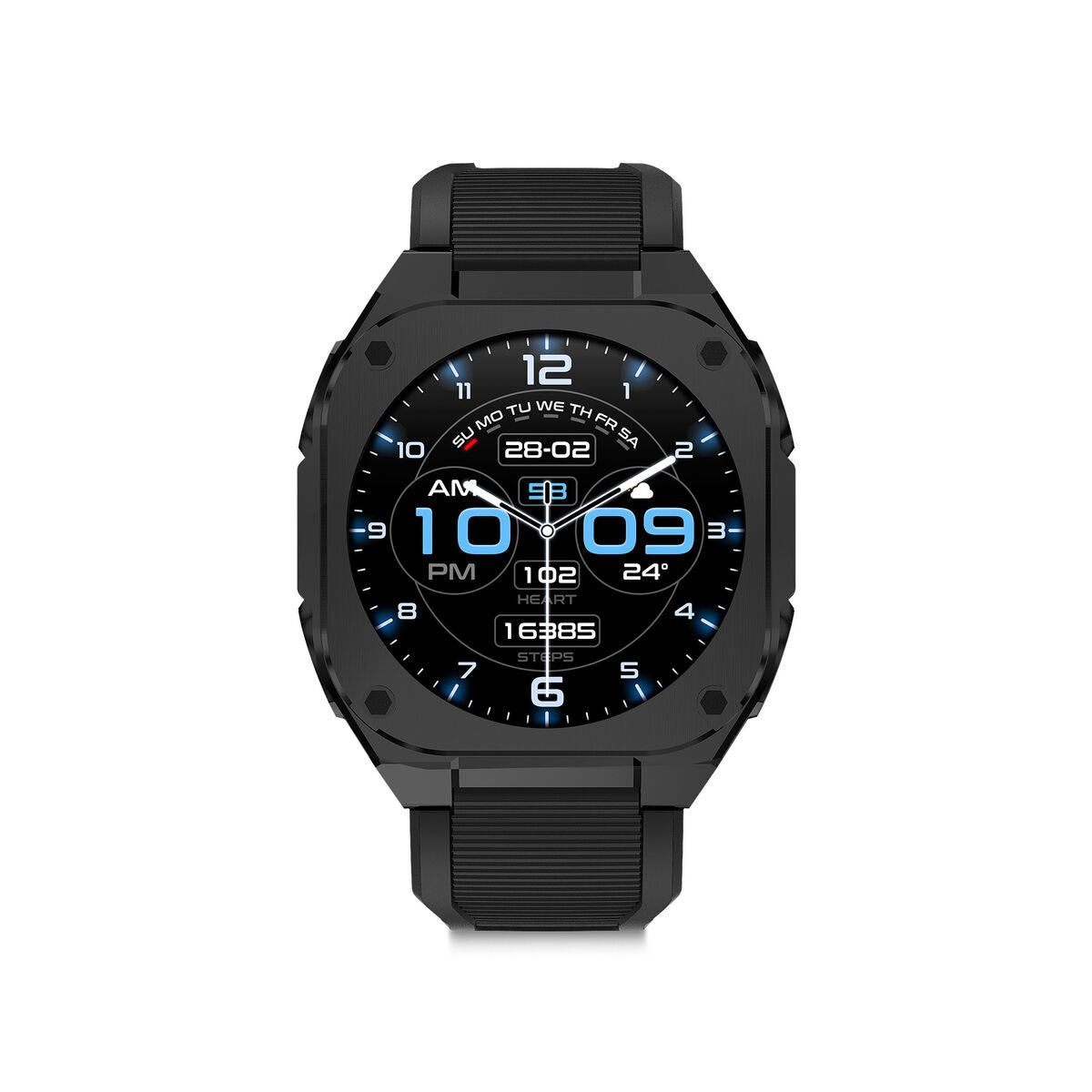 Smartwatch KSIX Schwarz
