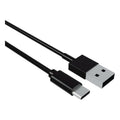USB A zu USB-C-Kabel Contact (1 m) Schwarz – LuxeStyle Schweiz
