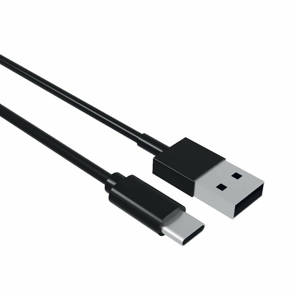 USB A zu USB-C-Kabel Contact (1 m) Schwarz – LuxeStyle Schweiz
