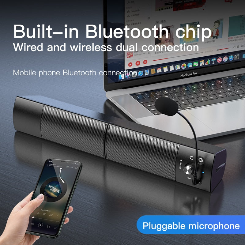 Kompakter Bluetooth Subwoofer mit Mikrofon – Bild 3 | LuxeStyle