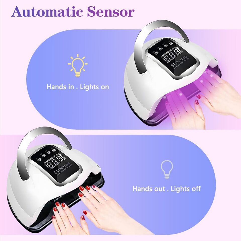 280W UV/LED Nagellampe für Gel- und Acrylnägel