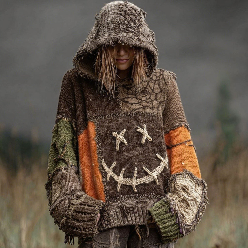 Vintage-Print Pullover