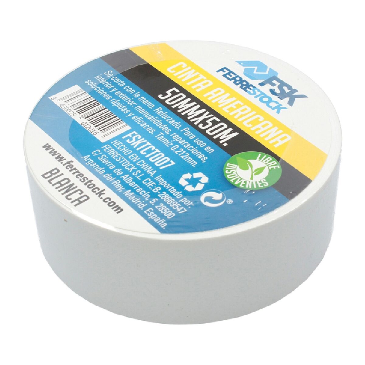 Klebeband Ferrestock Weiss