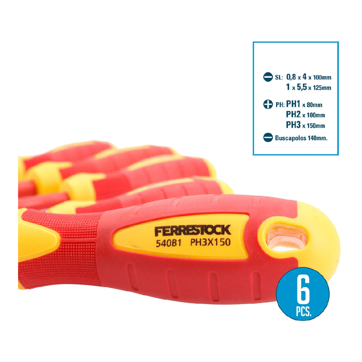Schraubendreher-Set Ferrestock (6 pcs) – LuxeStyle Schweiz