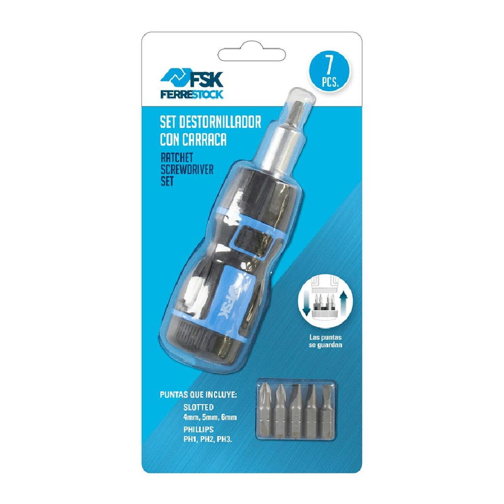 Schraubendreher-Set Ferrestock Ratschen-Schraubendreher (6 pcs) – LuxeStyle Schweiz