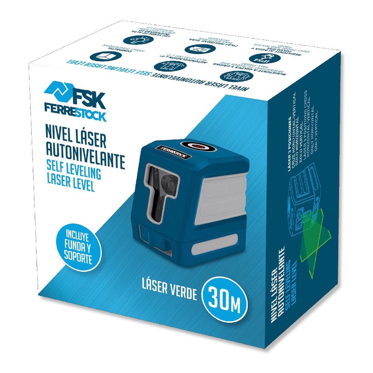 Laser-Wasserwaage Ferrestock Laser – LuxeStyle Schweiz