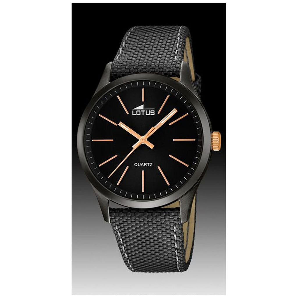 Herrenuhr Lotus /2 Schwarz