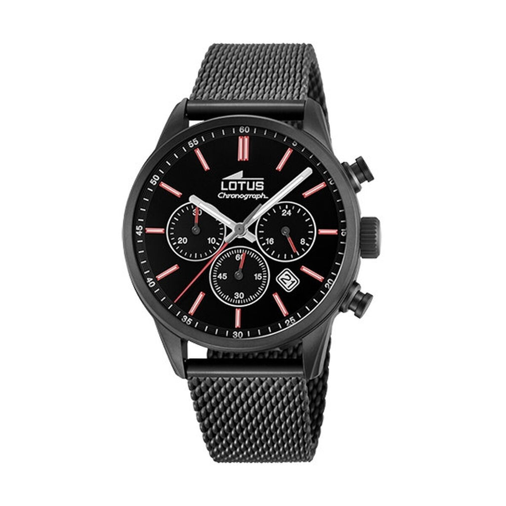 Herrenuhr Lotus /1 Schwarz