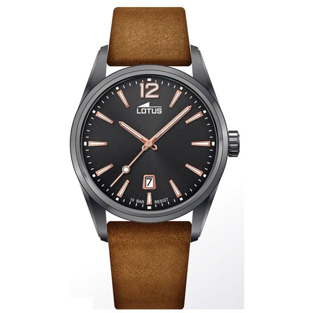 Herrenuhr Lotus /2 Schwarz