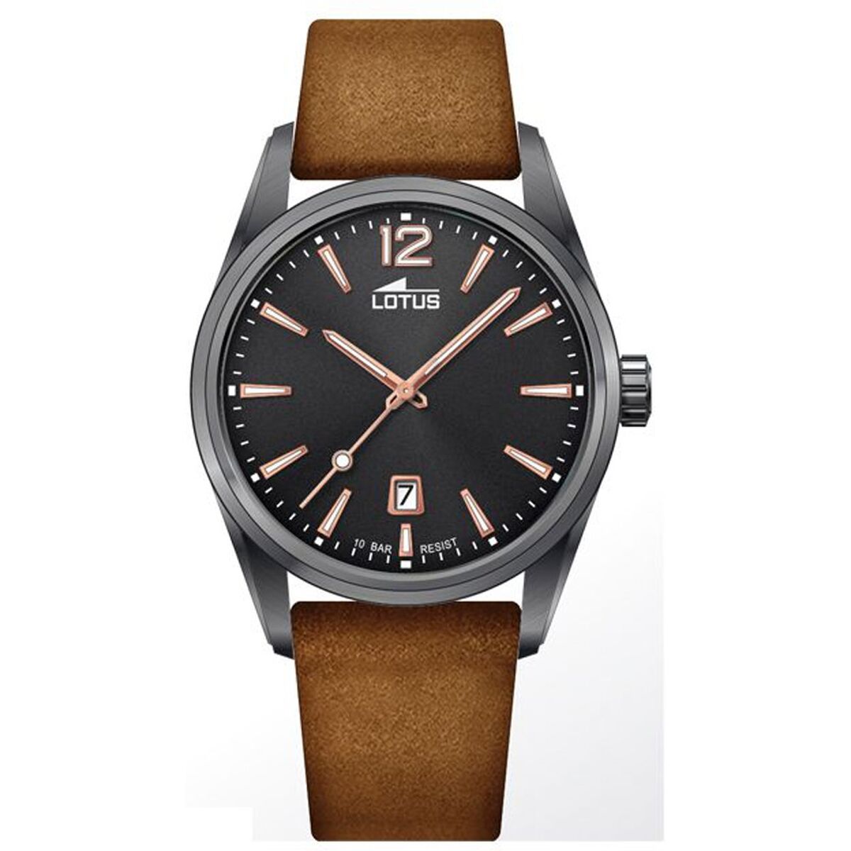 Herrenuhr Lotus /2 Schwarz