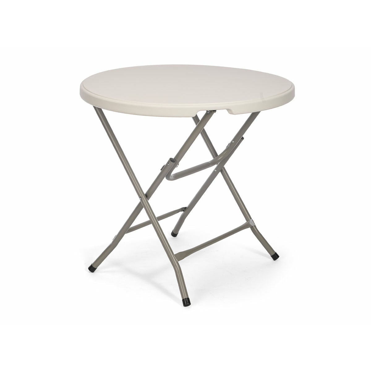 Klapptisch «Ibergarden» Weiss/Grau (80×80×74 cm)
