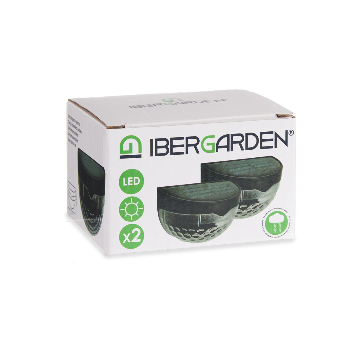 Solarlampe Ibergarden Schwarz 5 x 65 x 9 cm