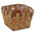 Blumentopf Ibergarden Braun Rohrstock 18 x 9,5 x 18 cm