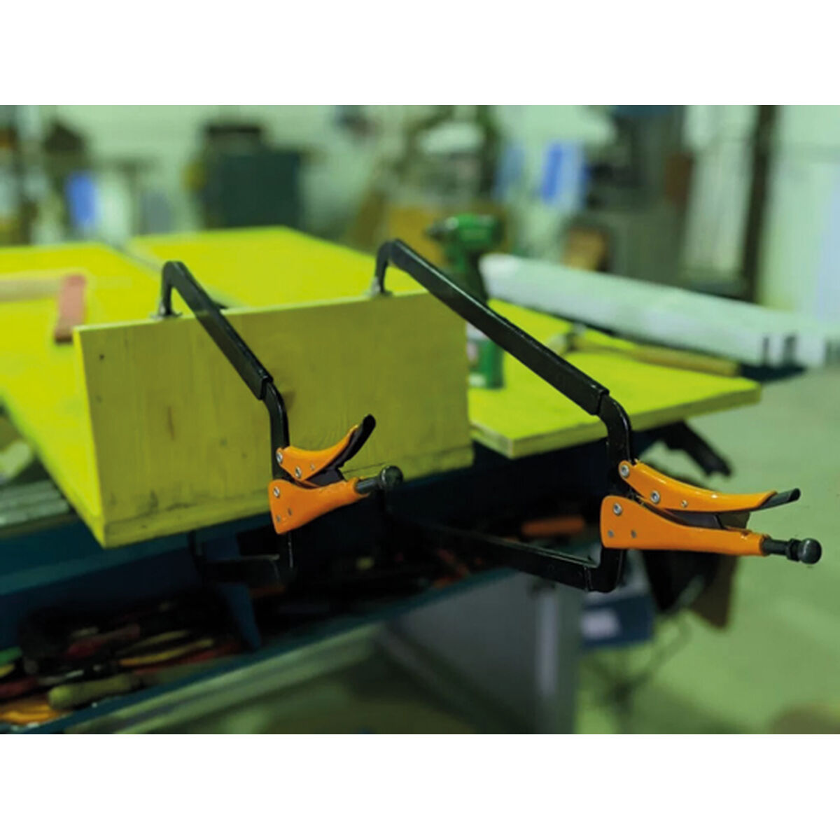 C-Spannzange «Grip-on» · tief, selbstklemmend