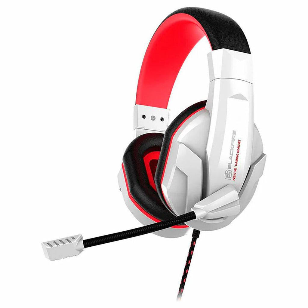 Weiße Kopfhörer mit Mikro – Perfekt für Gaming & Calls