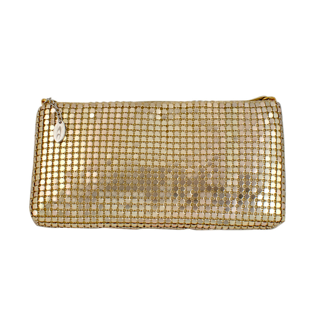 Handtasche Chronotech Gold 20 x 10 x 2 cm