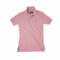 Herren Kurzarm-Poloshirt Bobroff Rosa – LuxeStyle Schweiz