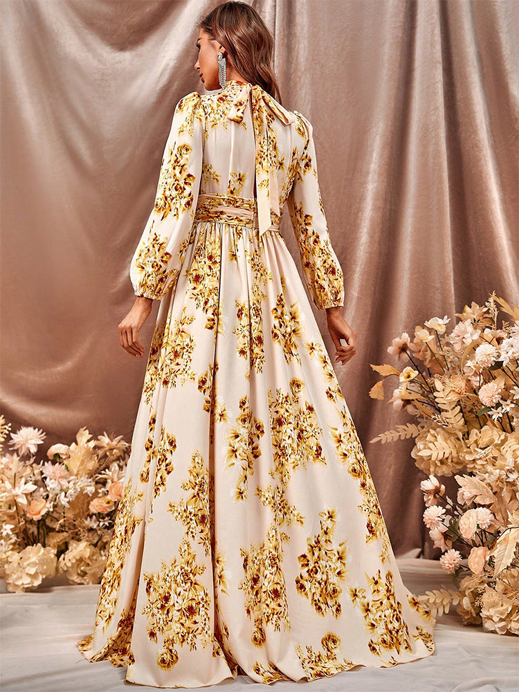 Vintage Blumenkleid im französischen Stil – Bild 5 | LuxeStyle