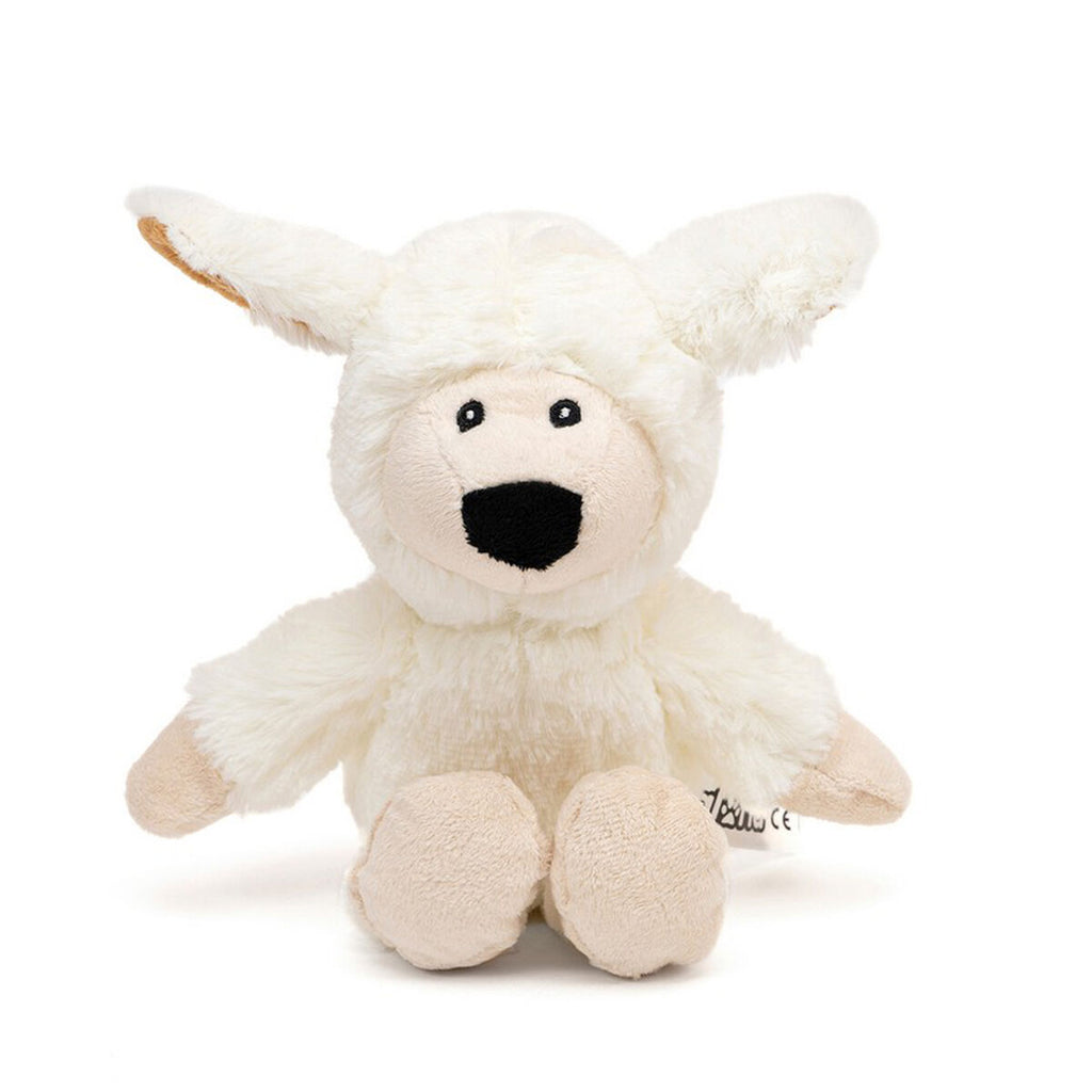Kuscheltier für Hunde Gloria Kondoo Weiss Polyester Polypropylen Schaf