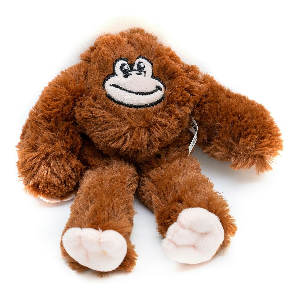 Kuscheltier für Hunde Gloria Miza Braun Polyester Polypropylen Affe