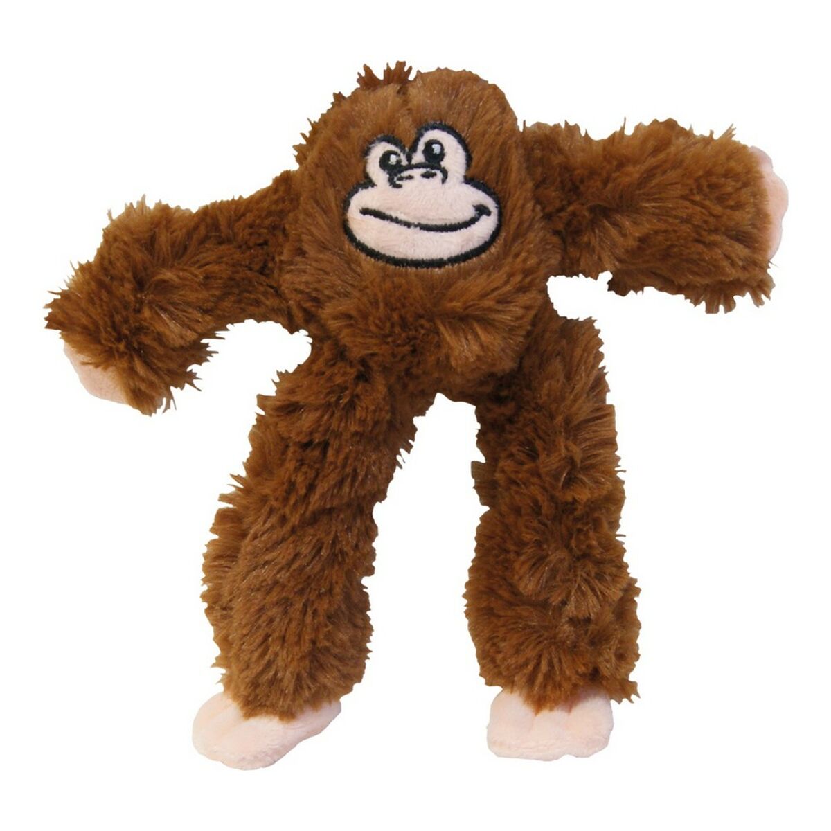 Kuscheltier für Hunde Gloria Miza Braun Polyester Polypropylen Affe