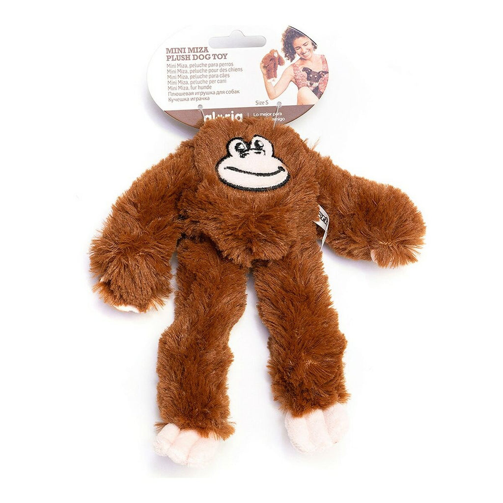 Brauner Kuschelaffe für Hunde – Riesenspass für grosse Pfoten! – Ansicht 5
