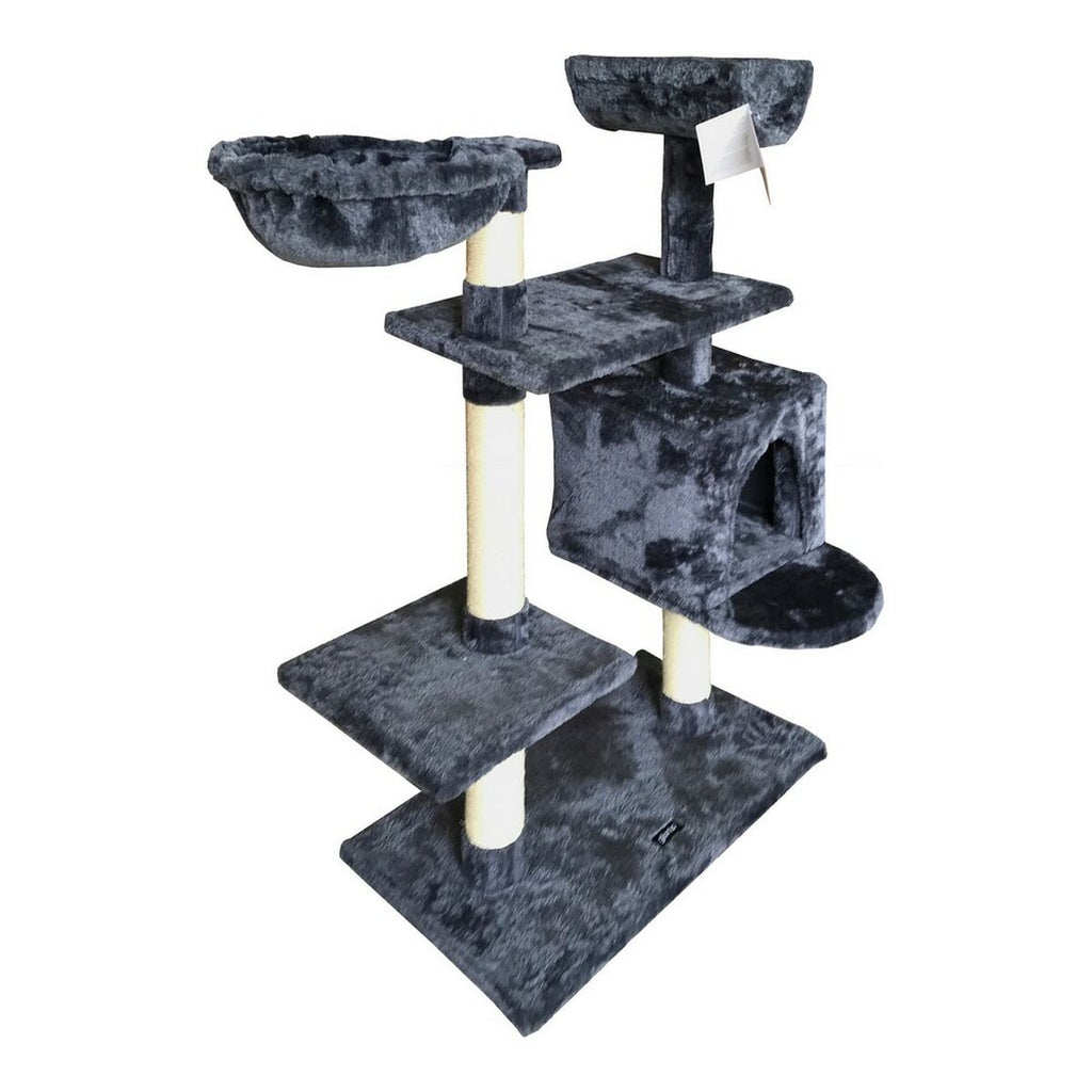 Kratzbaum für Katzen Gloria Jarama Baum Grau Holz Papier Sisal (35 x