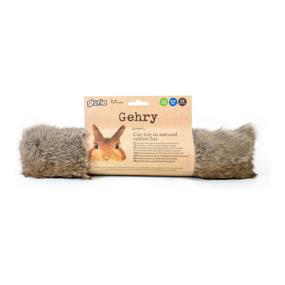 Katzenspielzeug Gloria Gehry Kissen (40 x 11 cm) – LuxeStyle Schweiz