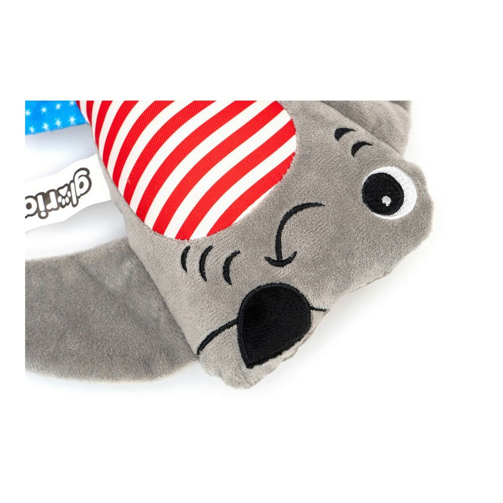 Kuscheltier für Hunde Gloria Ryan Grau Polyester Polypropylen Rochen