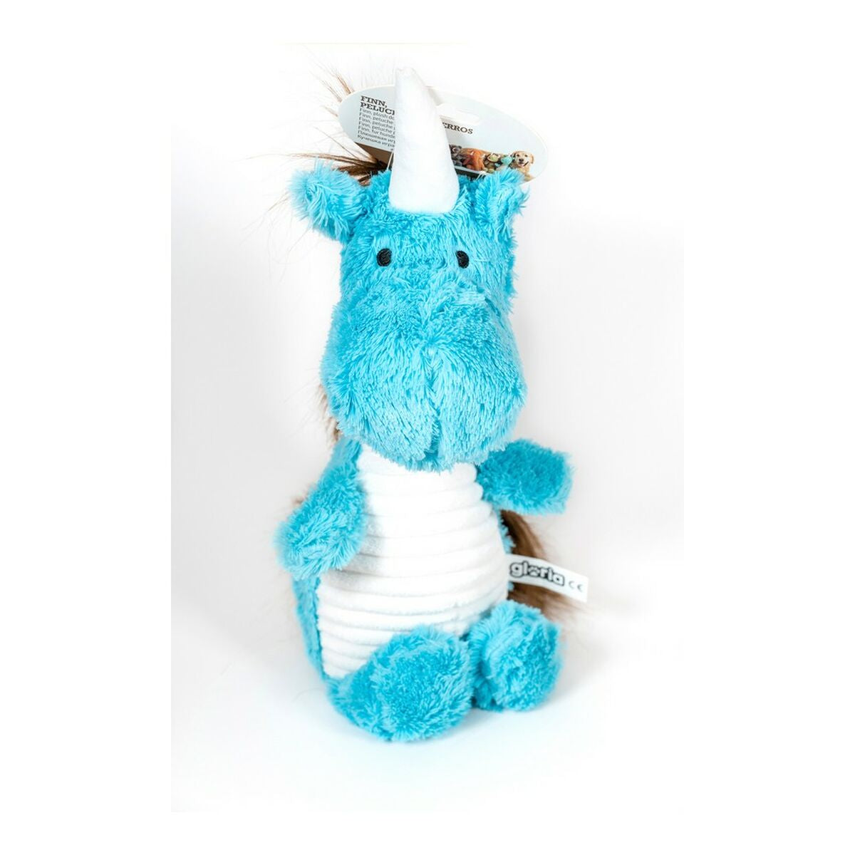 Kuscheltier für Hunde Gloria Blau Polyester Polypropylen Monster