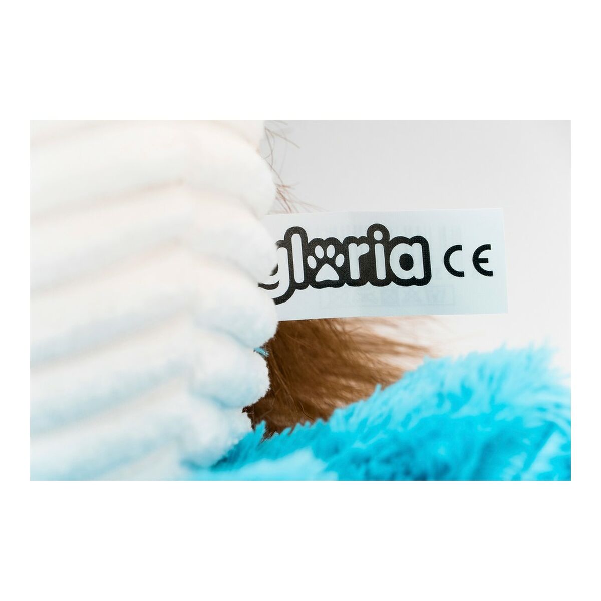 Kuscheltier für Hunde Gloria Blau Polyester Polypropylen Monster