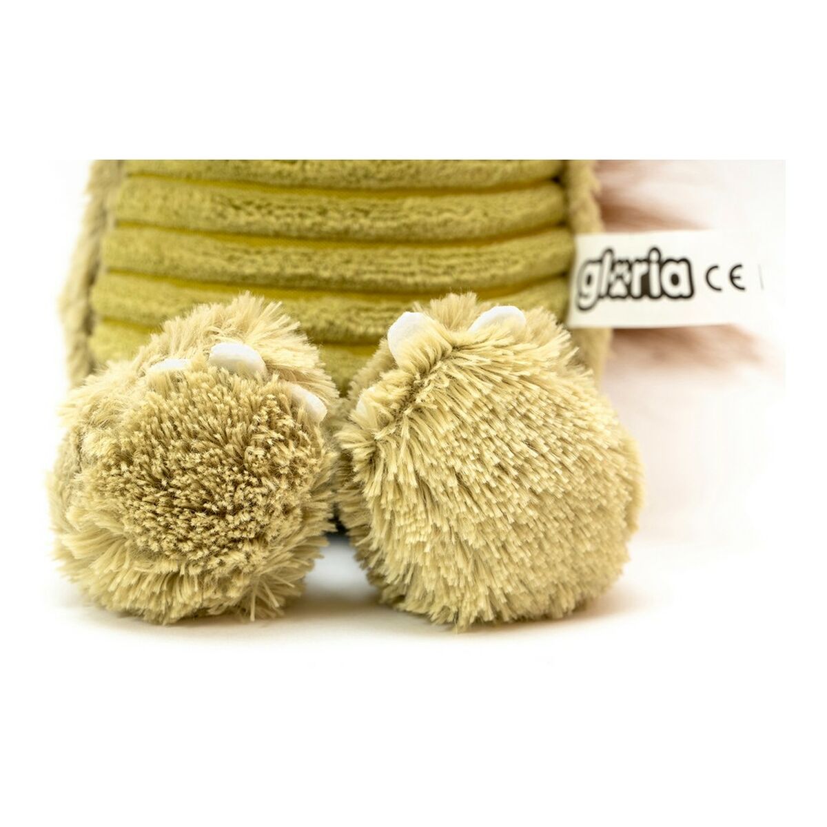 Kuscheltier für Hunde Gloria grün Ocker Polyester Polypropylen Monster