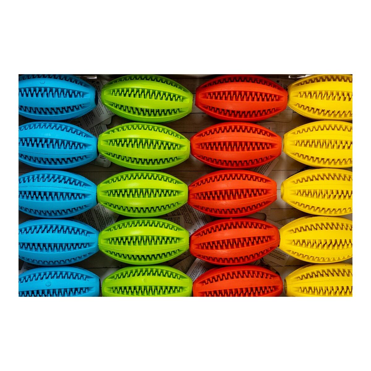 Hundespielzeug Gloria Zahnpflege Bunt 9 cm – LuxeStyle Schweiz