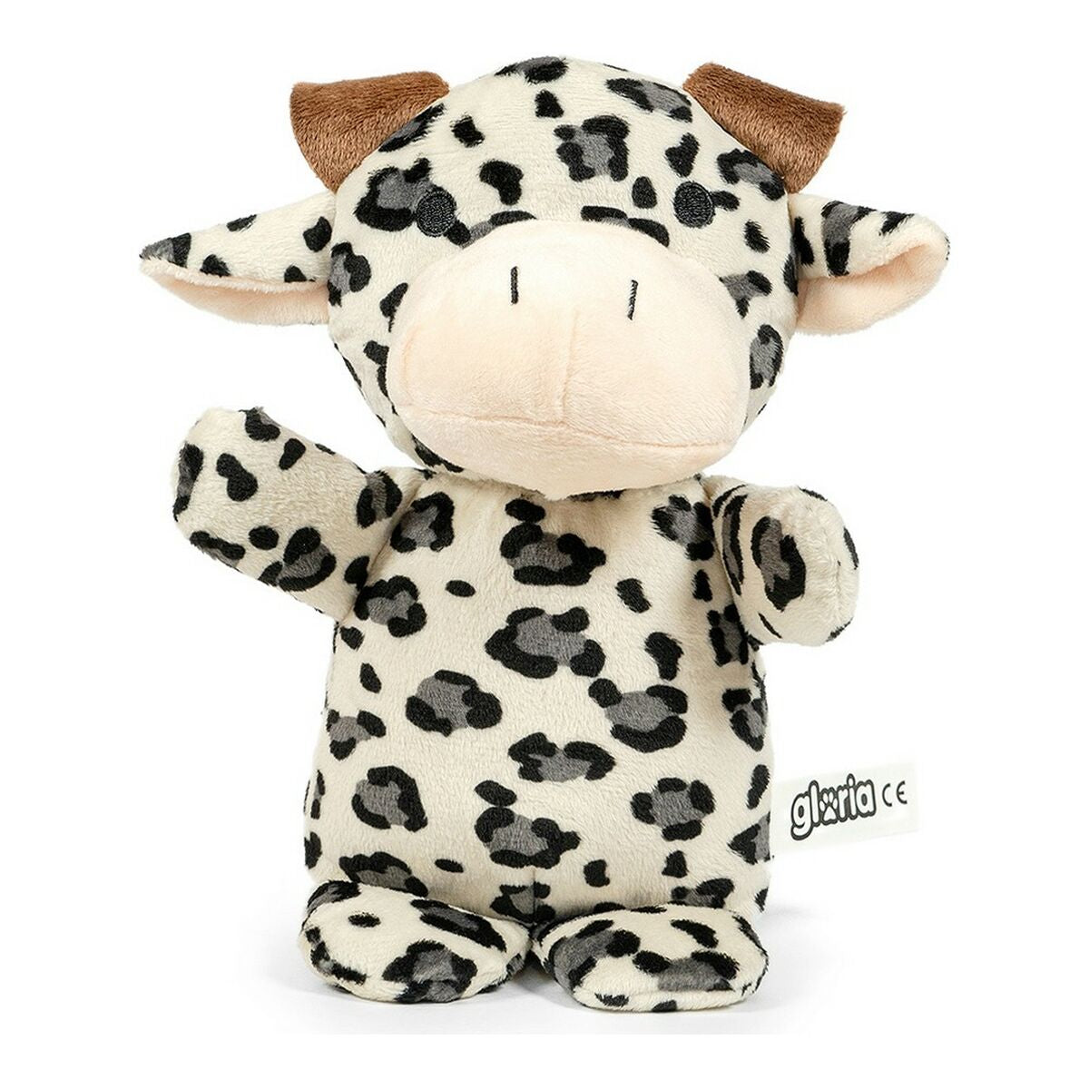 Kuscheltier für Hunde Gloria Marvel Beige Polyester Polypropylen Kuh