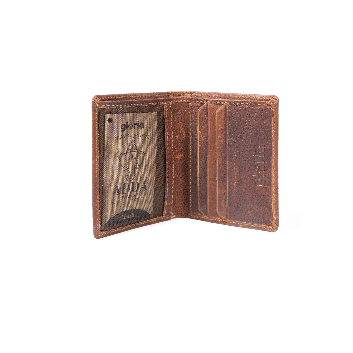 Herren Portemonnaie Gloria GANESHA Braun – LuxeStyle Schweiz