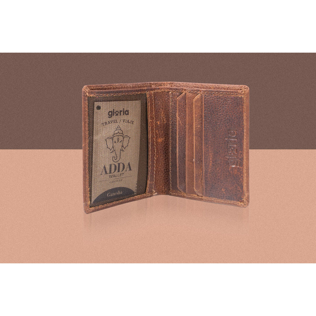 Herren Portemonnaie Gloria GANESHA Braun – LuxeStyle Schweiz