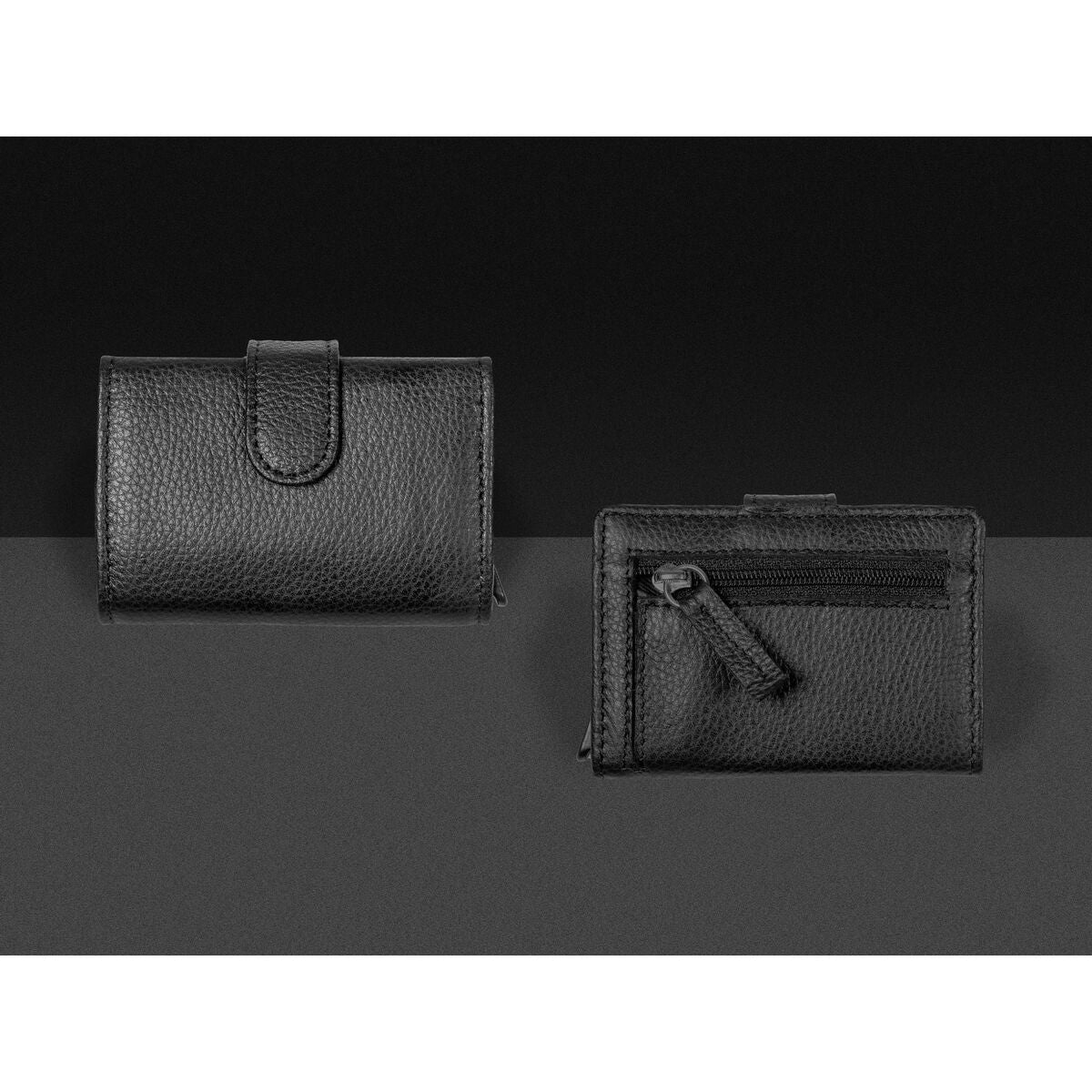 Herren Portemonnaie Gloria KRISHNA Schwarz – LuxeStyle Schweiz