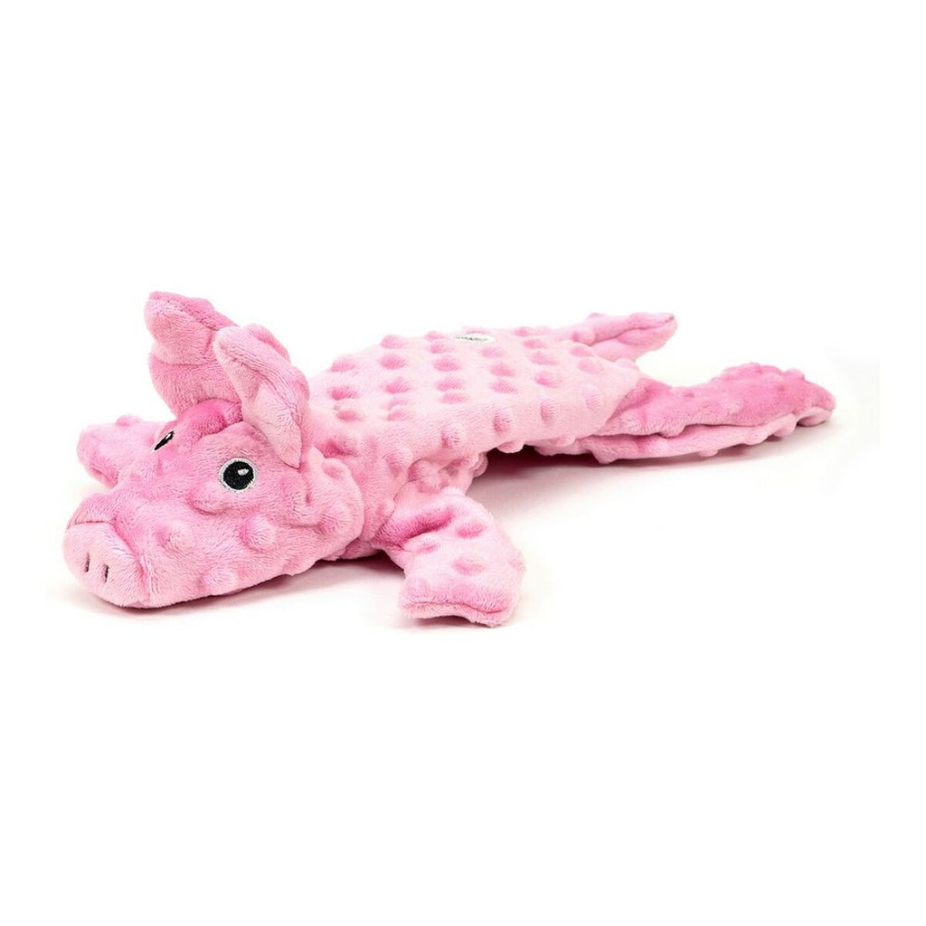Kuscheltier für Hunde Gloria Dogmonsters Rosa 100 % polyester Schwein 34 x 9 cm