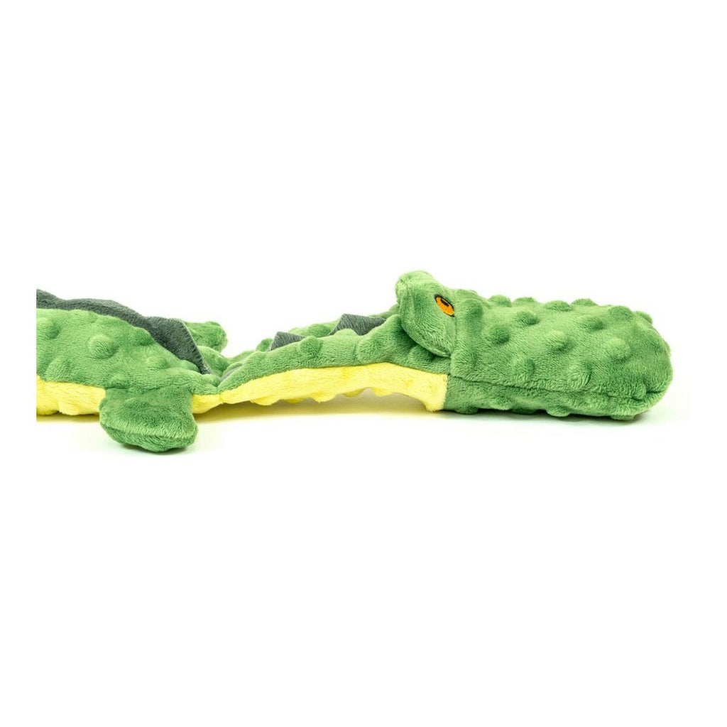 Kuscheltier für Hunde Gloria Dogmonsters grün 100 % polyester Krokodil 65 x 5 x 6 cm
