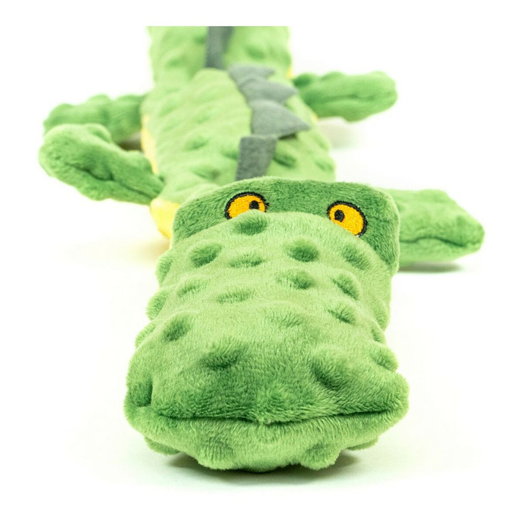 Kuscheltier für Hunde Gloria Dogmonsters grün 100 % polyester Krokodil 65 x 5 x 6 cm