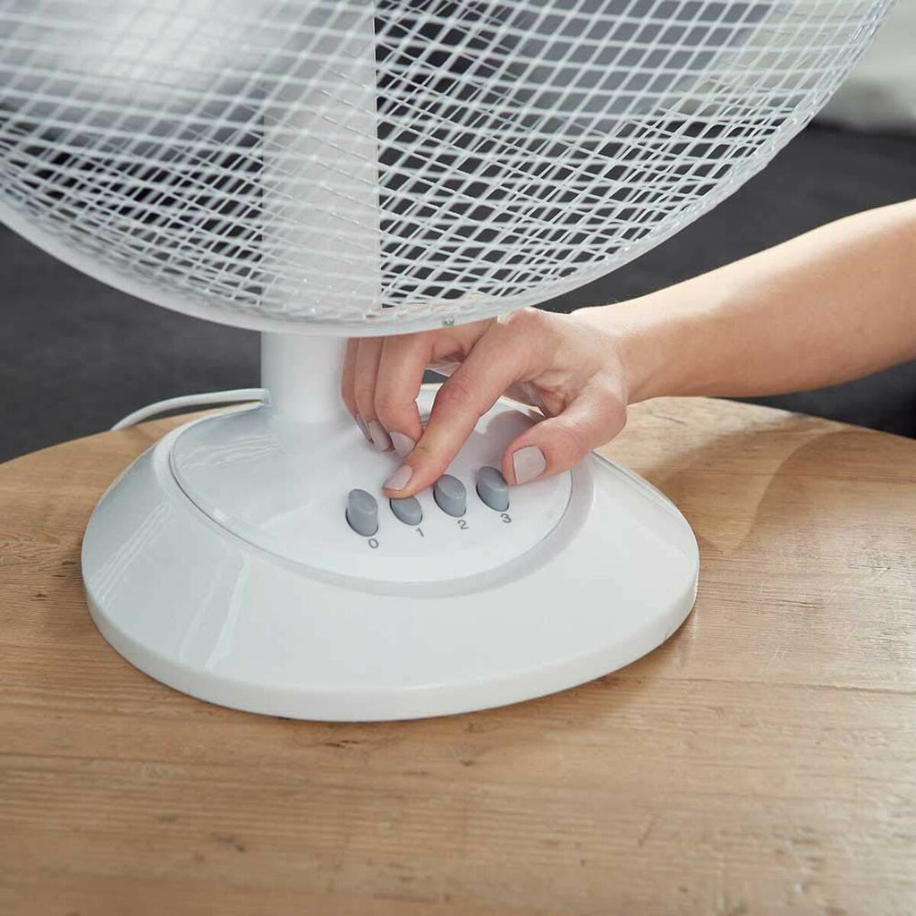 Tischventilator Black & Decker ES9440030B Weiss Schwarz 40 W