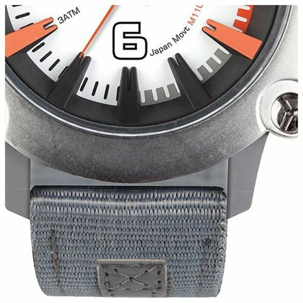 Herrenuhr Ene Silberfarben (Ø 51 mm)