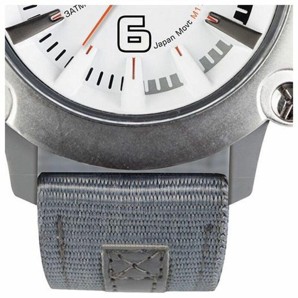 Herrenuhr Ene Silberfarben (Ø 51 mm)