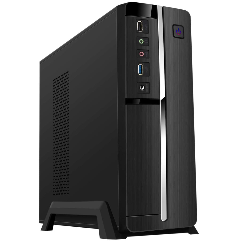 ATX Mini-Tower Gehäuse mit Stromzufuhr TooQ TQC-3005U3 Slim USB 3.0 – LuxeStyle Schweiz