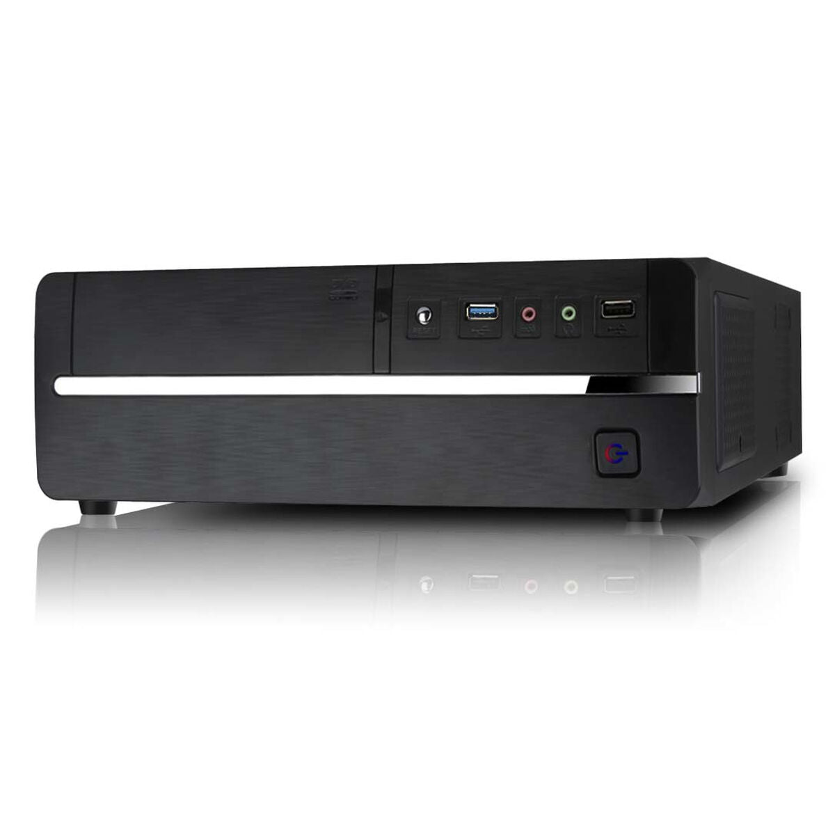 ATX Mini-Tower Gehäuse mit Stromzufuhr TooQ TQC-3005U3 Slim USB 3.0 – LuxeStyle Schweiz