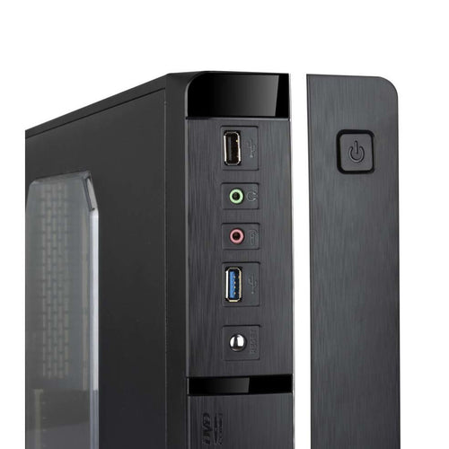 ATX Mini-Tower Gehäuse mit Stromzufuhr TooQ TQC-3005U3 Slim USB 3.0 – LuxeStyle Schweiz