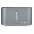 Dual-Dockstation TooQ TQDS-805G 2.5-3.5 HDD/SSD SATA USB 3.0 Grau